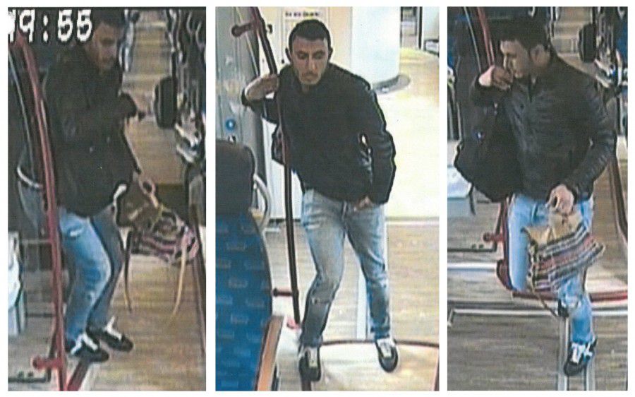 Wer kennt diesen Mann, der am 23. April eine Handtasche im RB 59 zwischen Unna und Holzwickede gestohlen haben soll. (Fotos: Polizei)