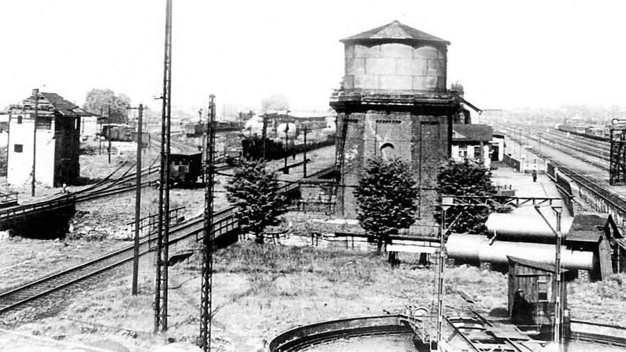 Ziel des Bombenangriffs der Alliierten vor 75 Jahren: der Verschiebebahnhof Holzwickede - der größten im Deutschen Reich. (Foto: Archiv)