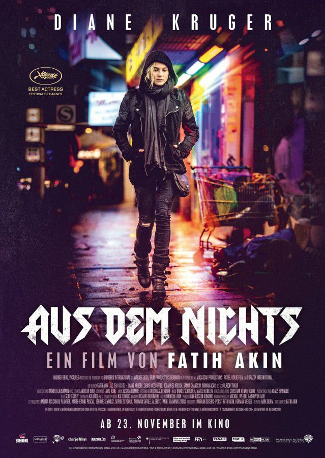 Wird am 28. Februar und am 4. März in der VHS-reihe gezeigt: Fatih Akins preisgekrönter Film "Aus dem Nichts".