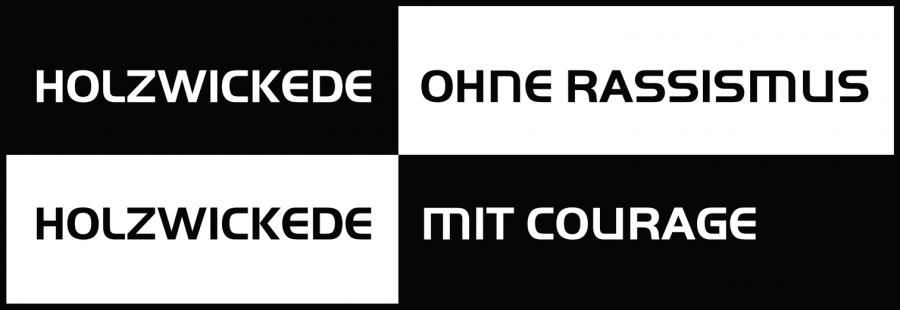 Logo Gemeinde ohne Rassismus - Gemeinde mit Courage.