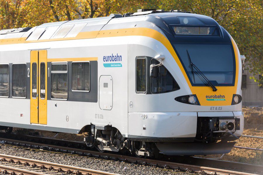 Auch die Züge der Eurobahn-Linien R7 und R13 entfallen an zwei Wochenenden im September wegen der Bauarbeiten der Deutschen Bahn auf der Strecke Dortmund -- Schwerte. Ein Schienenersatzverkehr mit Bussen wird eingerichtet. (Foto: Eurobahn)