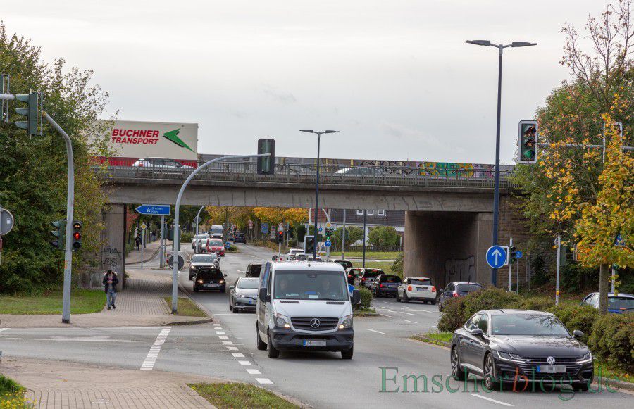 Die Anschlussstelle Richtung Unna/Kassel ist ab Montag (25. September), 6 Uhr, für voraussichtlich eine Woche gesperrt, teilt die DEGES mit und bittet um besondere Aufmerksamkeit. (Foto: P. Gräber - Emscherblog)