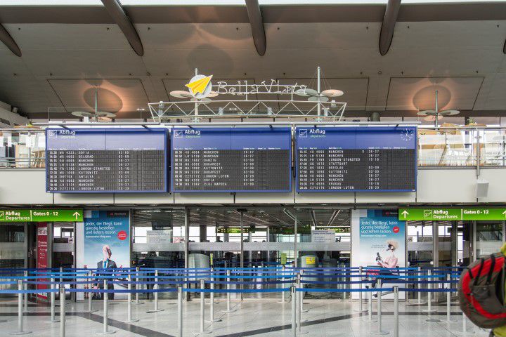 Wegen des angekündgten Warnstreiks am Flughafen Dortmuind istam Freitag (17. Februar) mit Einschränkungen im Flugbetrieb zu rechnen. (Foto: P. Gräber - Emscherblog)