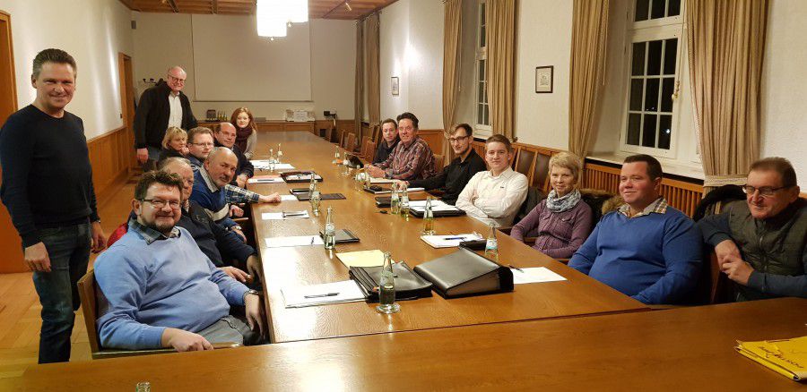 Die CDU-Fraktion kam in dieser Woche zur letzten Sitzung im altehrwürdigen Rathaus zusammen. (Foto: privat)
