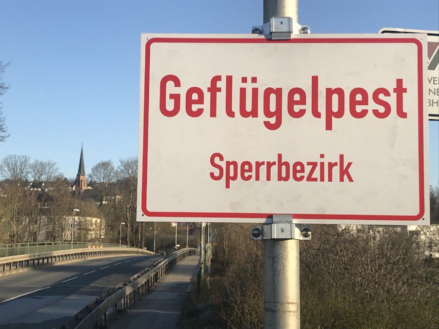 Der Geflügelpest-Sperrbezirk, der auch Bereiche von Fröndenberg/Ruhr betrifft, wird am Freitag, 30. April, aufgehoben. (Foto: Birgit Kalle – Kreis Unna)  