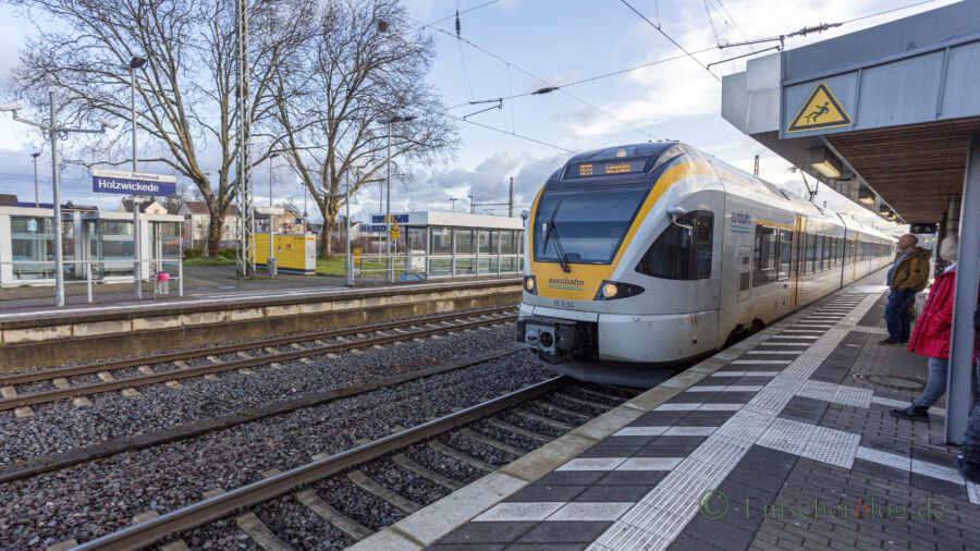 Die Deutsche Bahn bringt ihre Infrastruktur im Raum Dortmund auf Vordermann. Dies hat auch Auswirkungen auf den Regionalverkehr in Holzwickede. (Foto: P. Gräber - Emscherblog)