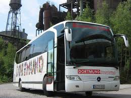 Dortmund-Rundfahrt mit dem Reisebus.