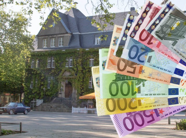 Geld gibt es auch in einem Bprgerhaushalt in Holzwickede nicht zu verteilen. (Foto/Montage:  Peter Gräber)