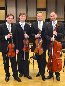 Spielt auf Haus Opherdicke: das Nodelmann-Quartett. (Foto: Münster Klassik)