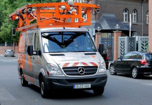 Mit einem solchen Fahrzeug wird das Unternehmen "eagle eyes technoplogies" ab 4. April die Straßen der Gemeinde befahren und ihren Zustand erfassen. (Foto: www.ee-t.de)