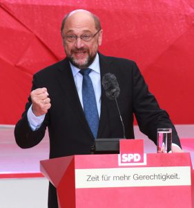 Gast beim Jajhresempfangd er SPD im Forum: Martin Schulz (Foto: wiki commons Cristallkeks by CC BY-SA 4.0)