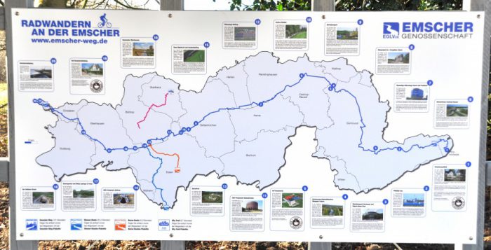 Mit dem Fahrrad entlang der Emscher: Die ersten Kilometer – Emscherblog