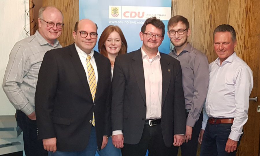 Das Foto zeigt die frischgewählten Vertreter der CDU, v.l.: Dieter Buckemüller, Jan-Eike Kersting, Nele Buckemüller, Frank Lausmann, René Winkler und Frank Markowski. Foto: privat)