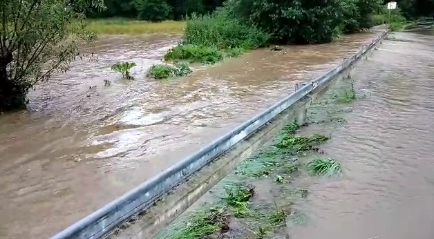 Trat nach dem Starkregen vor zwei Wochen ebenfalls über seine Ufer: der Holzwickeder Bach Im Reiche des Wassers. (Foto: F. Brockbals - Emscherblog)