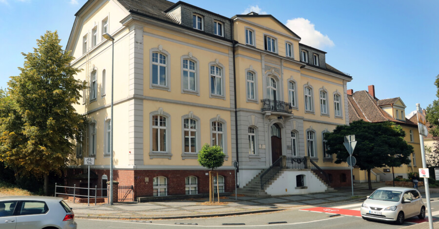 Das Dienstgebäude an der Friedrich-Ebert-Straße in Unna, in dem der Fachbereichs Familie und Jugend des Kreises Unna untergebracht ist. (Foto: Kreis Unna) 