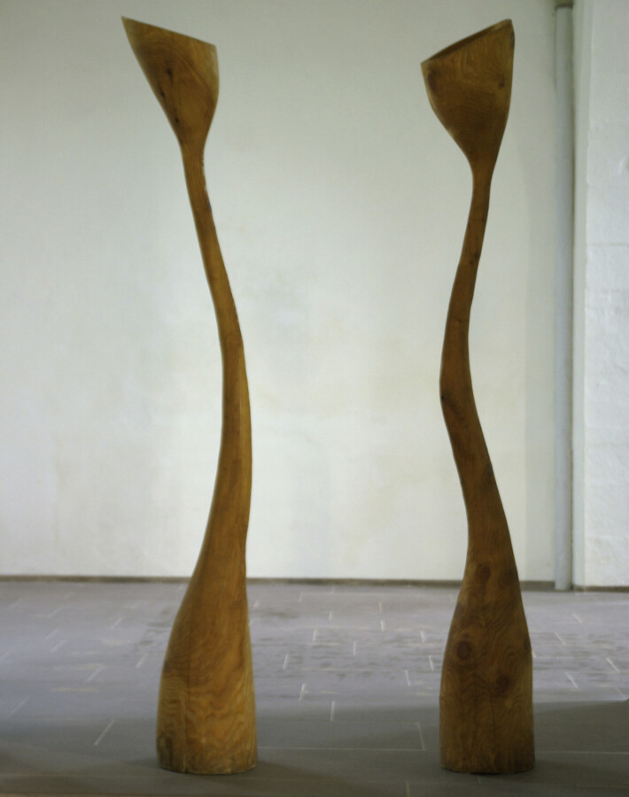 Von der Stiftung "Gutes Tun" für das Foyer im neuen Rathaus angeschafft: die Skulptur Holzblüter von Gordon Brown. (Foto: Stiftung Gutes Tun) 