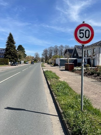 Auch in diesem Bereich auf der Unnaer Straße kann nun Tempo 30 ausgeschildert werden. (Foto: privat) 