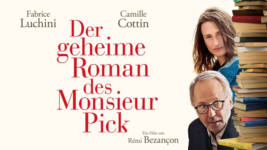 Plakat zum Film des französischen Filmabend des Freundeskreises: "Der geheime Roman des Monsieur Pick"  von Regisseur Rémi	Bezançon. (Foto: Freundeskreis) 