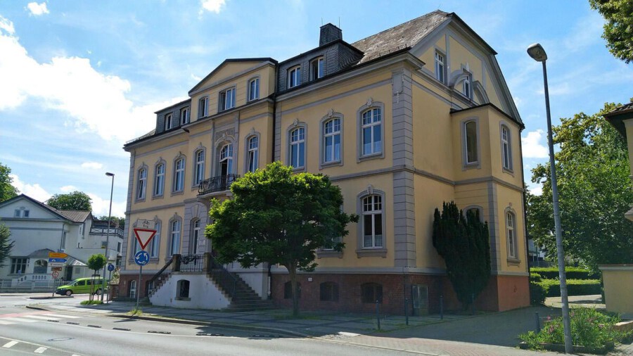 Im Dienstgebäude an der Hansastraße 4 in Unna befindet sich die Elterngeldstelle des Kreises Unna. (Foto: Max Rolke - Kreis Unna)