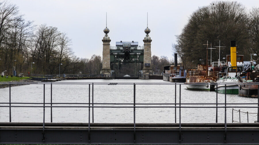 Blick auf das historische Schiffshebewerk in Henrichenburg. (Foto:P. Gräber - Emscherblog) 