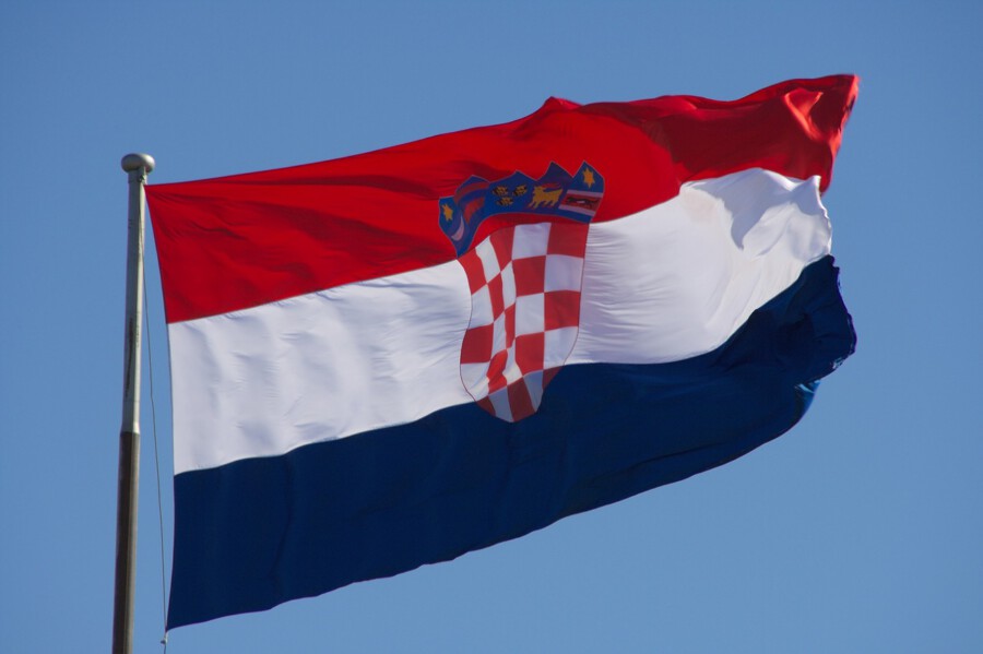 Die kroatische Flagge. (Foto: Pixabay.de)

